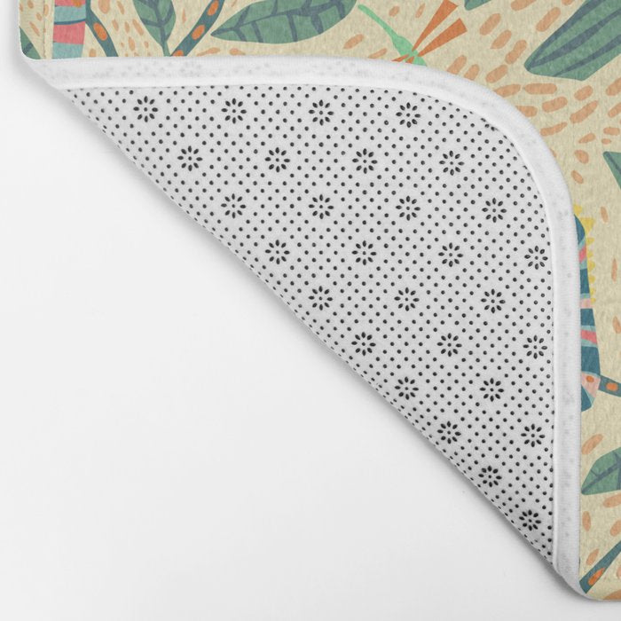 Quirky Chameleon family Bath Mat Gallery Image 2