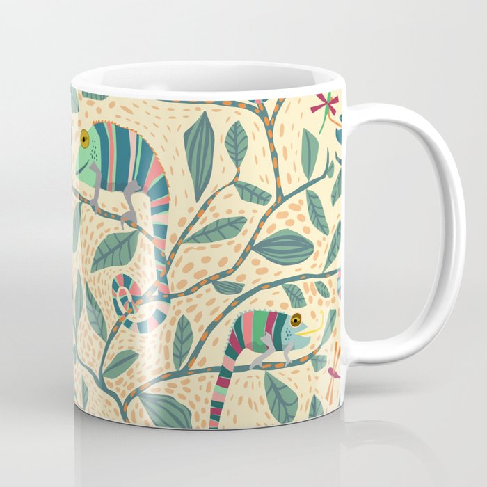 Quirky Chameleon family Coffee Mug Gallery Image 1