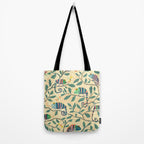 Quirky Chameleon family Tote Bag Gallery Image 2