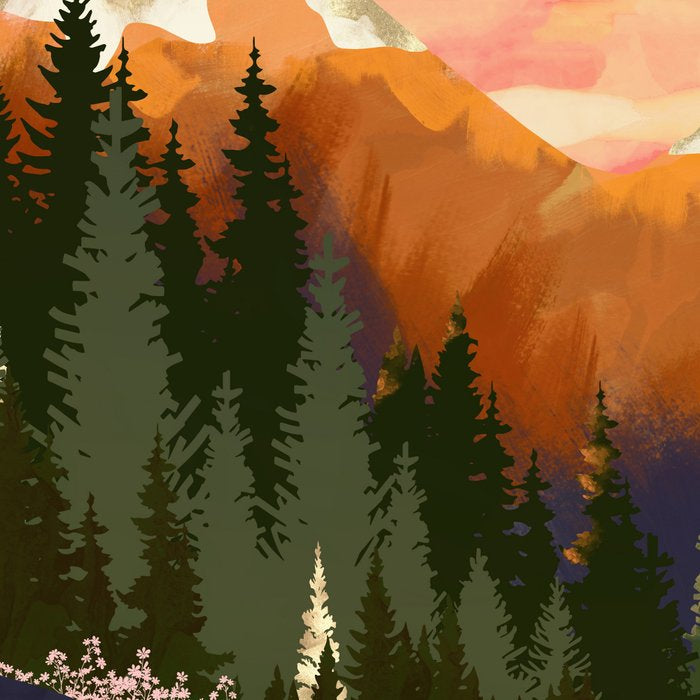 Mountain Dusk Coffee Mug Gallery Image 2
