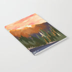 Mountain Dusk Notebook Gallery Image 2