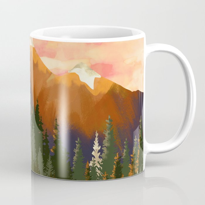 Mountain Dusk Coffee Mug Gallery Image 1