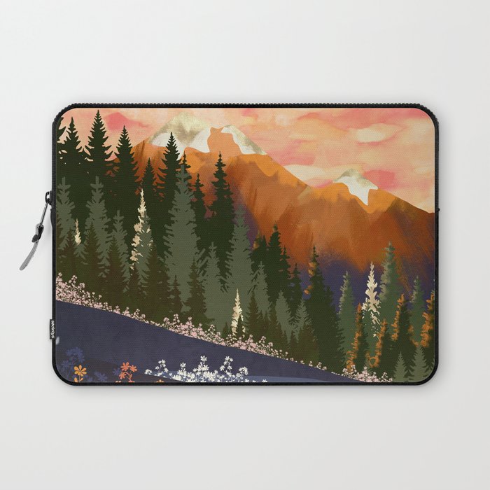 Mountain Dusk Laptop Sleeve Gallery Image 1