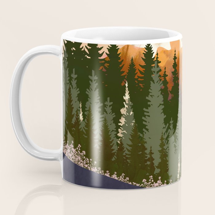 Mountain Dusk Coffee Mug Gallery Image 3