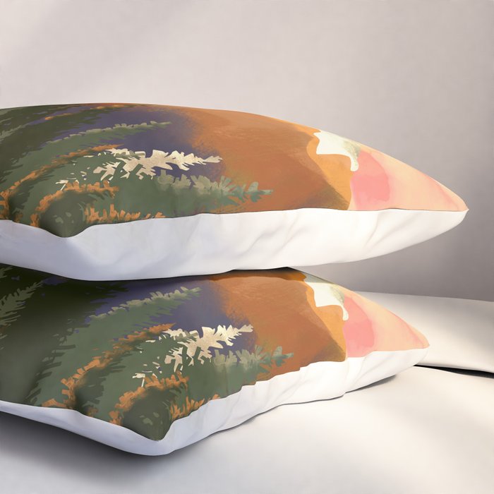 Mountain Dusk Pillow Sham Gallery Image 3