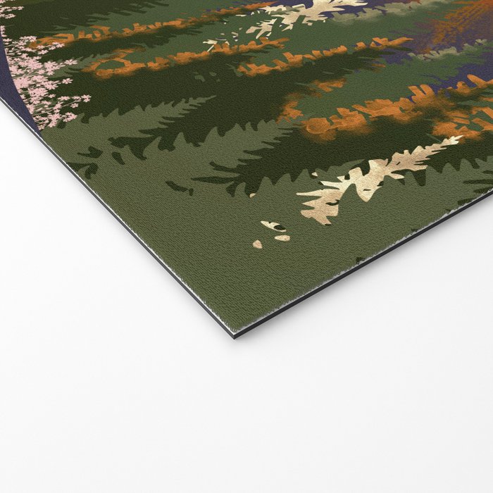 Mountain Dusk Welcome Mat Gallery Image 2