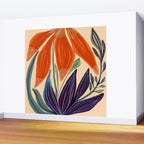 La Fleur - Modern Botanical Art Print Wall Mural Gallery Image 2