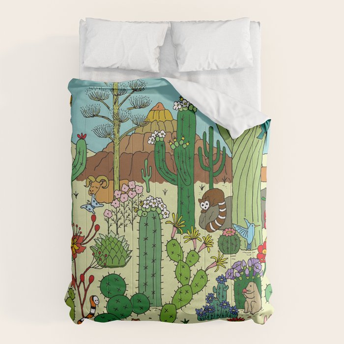 Arizona Desert Museum Comforter Gallery Image 6