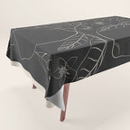 Lemons - Line Art 1 Tablecloth Gallery Image 1