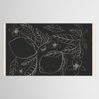 Lemons - Line Art 1 Tablecloth Gallery Image 2