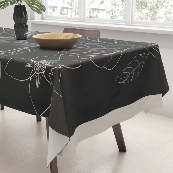 Lemons - Line Art 1 Tablecloth Gallery Image 3