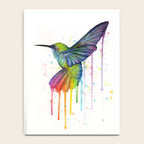 Hummingbird Rainbow Watercolor Notebook Gallery Image 4