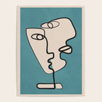 Interwoven Faces 7 Poster Gallery Image 4