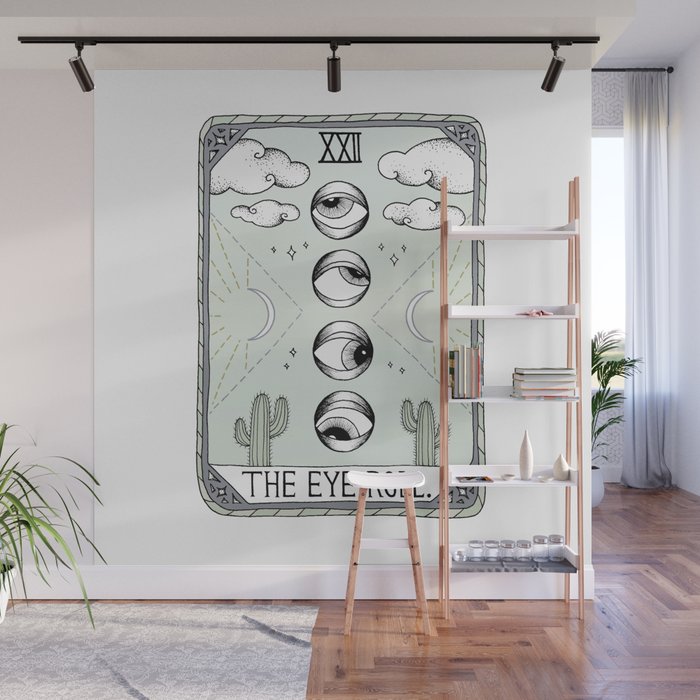 The Eye Roll Wall Mural Gallery Image 1