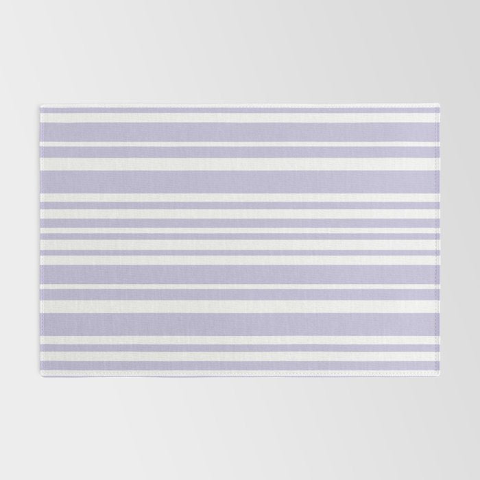 Classic Stripes XXVIII - Lilac Purple Rug Gallery Image 2