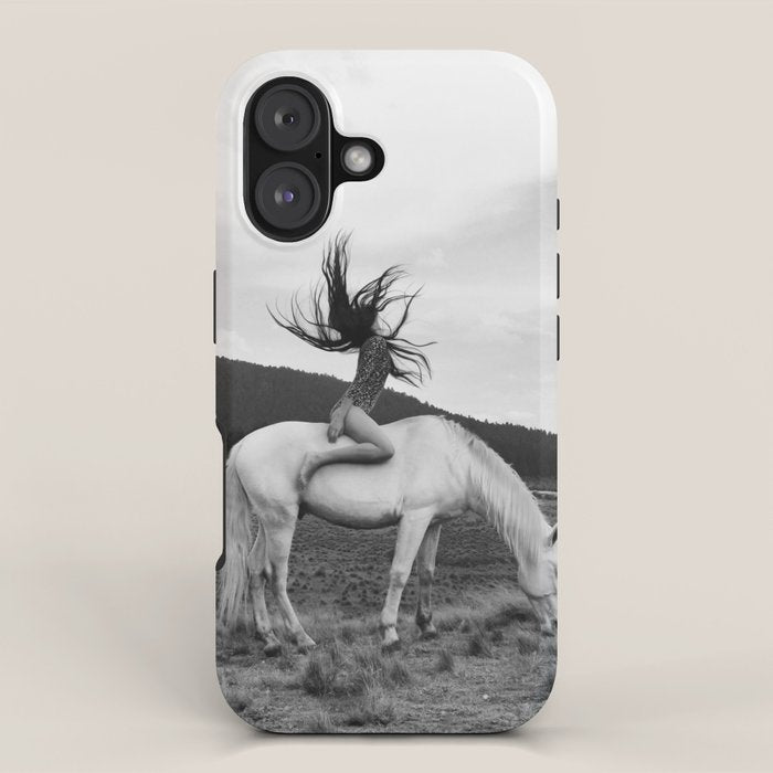 WILD HORSE GIRL iPhone Case Gallery Image 1