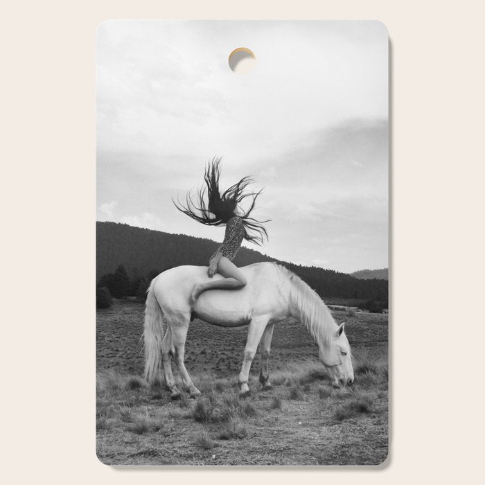 WILD HORSE GIRL Cutting Board Gallery Image 1