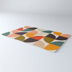 bauhaus mid century geometric shapes 9 Rug Gallery Image 3
