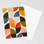 bauhaus mid century geometric shapes 9 Stationery Card Gallery Image 2