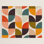 bauhaus mid century geometric shapes 9 Jigsaw Puzzle Gallery Image 1