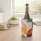 bauhaus mid century geometric shapes 9 Wine Chiller Gallery Image 4