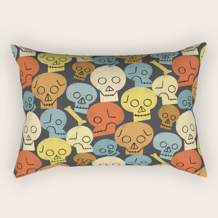 The Skull Crew Rectangular Pillow Gallery Image 2