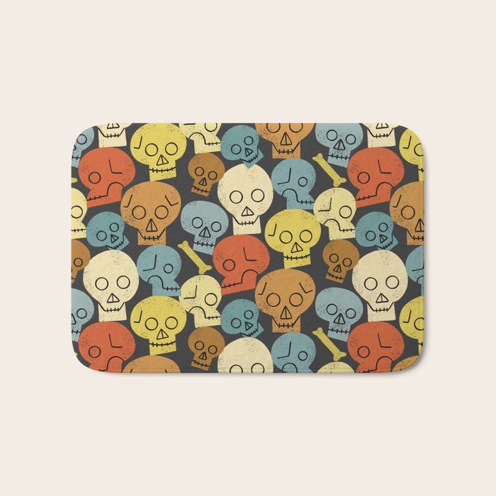 The Skull Crew Bath Mat Gallery Image 1
