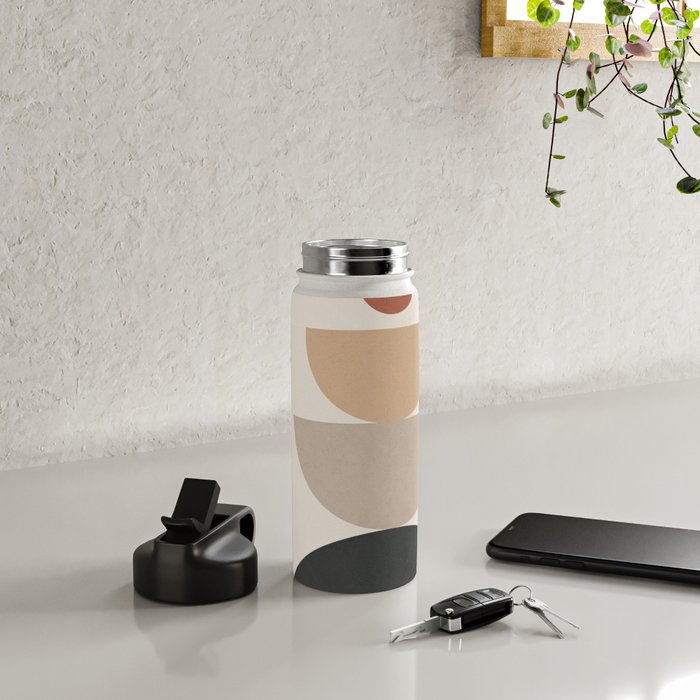 Geometric Modern Art 31 Water Bottle Gallery Image 4