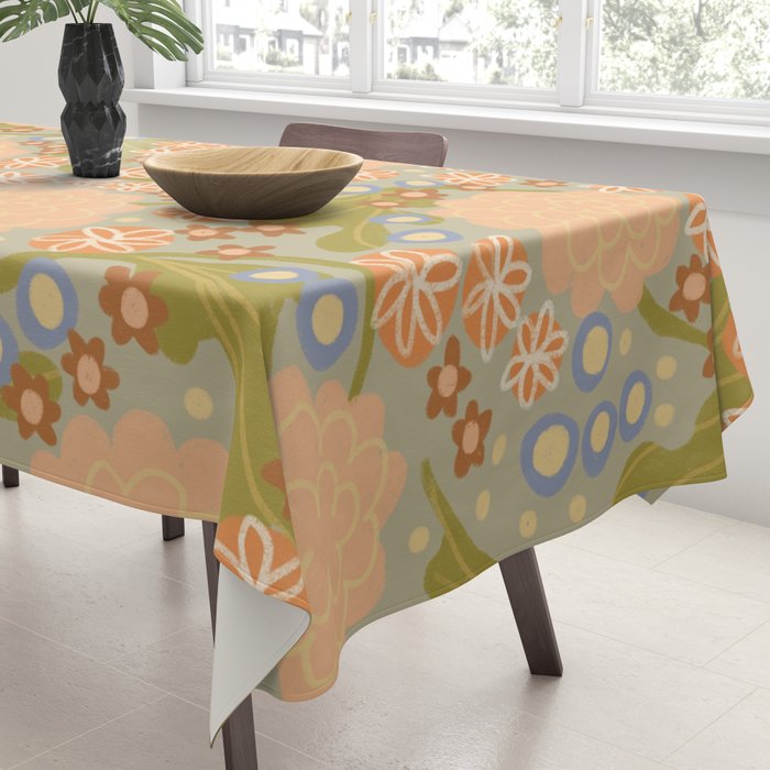 Asters Tablecloth Gallery Image 3