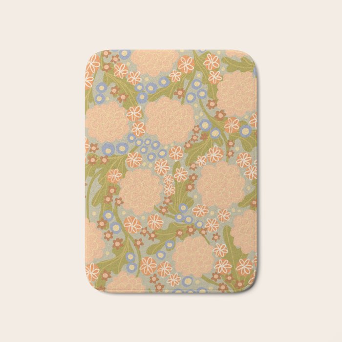 Asters Bath Mat Gallery Image 1