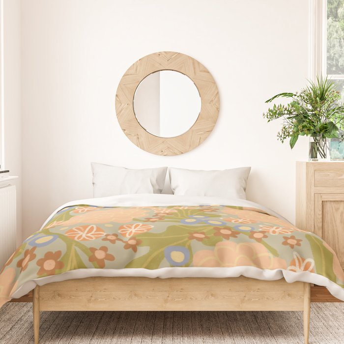 Asters Duvet Cover Gallery Image 3