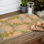 Asters Outdoor Rug Gallery Image 2