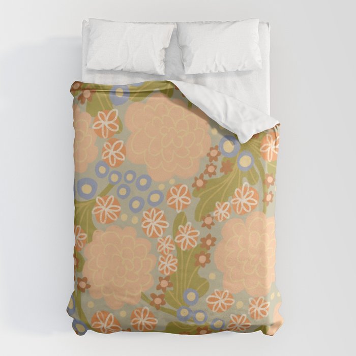Asters Duvet Cover Gallery Image 6