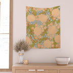 Asters Wall Tapestry Gallery Image 2