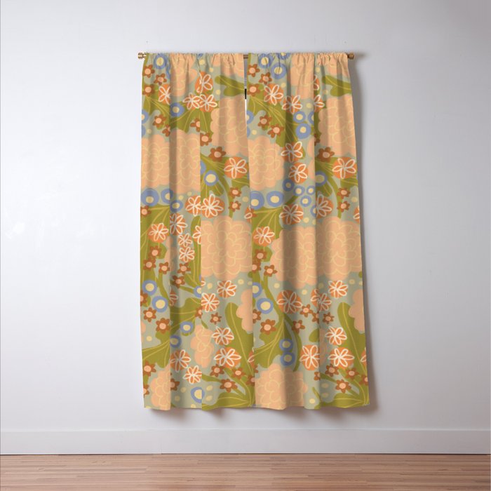 Asters Window Curtain Gallery Image 3