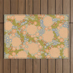 Asters Outdoor Rug Gallery Image 1