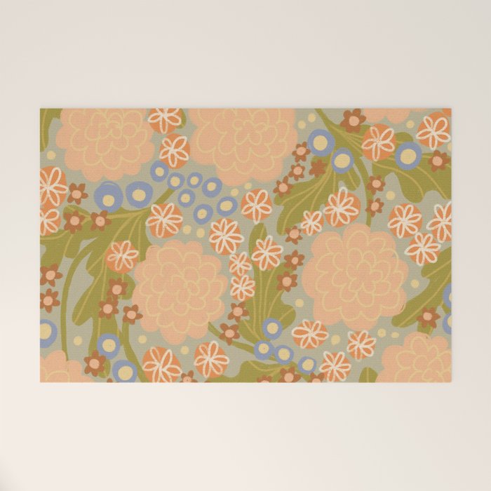 Asters Welcome Mat Gallery Image 1