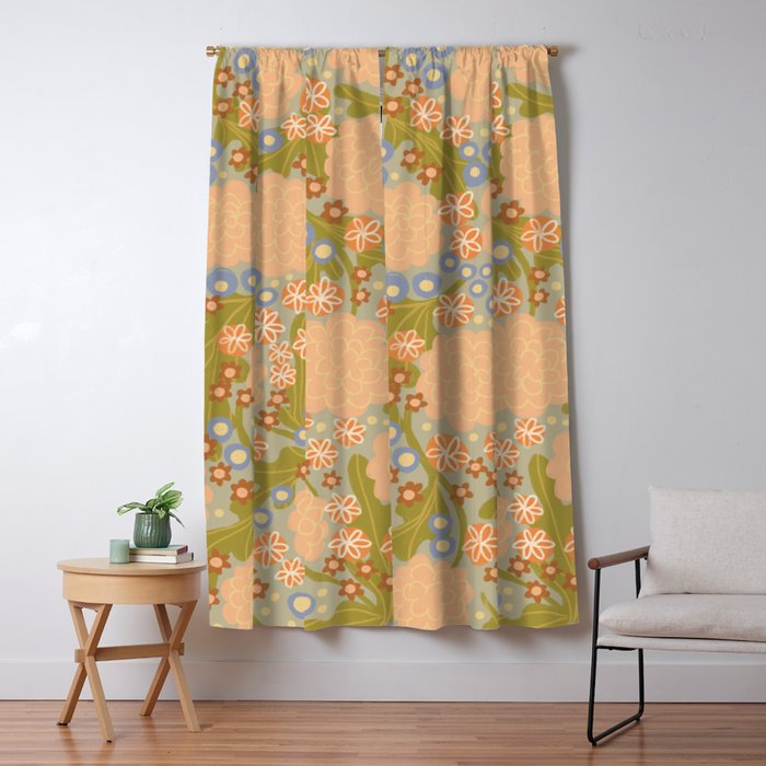 Asters Window Curtain Gallery Image 5