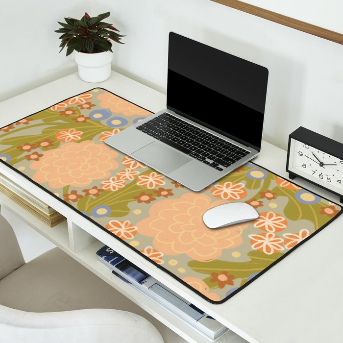 Asters Desk Mat Gallery Image 2