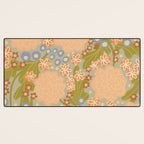 Asters Desk Mat Gallery Image 3