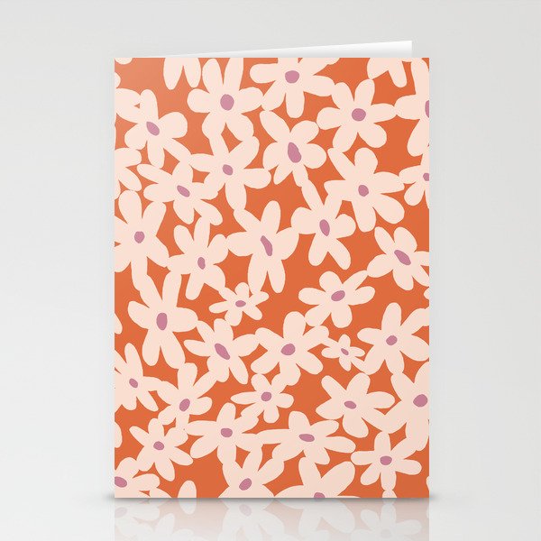 Flower power pattern Stationery Card Gallery Image 1