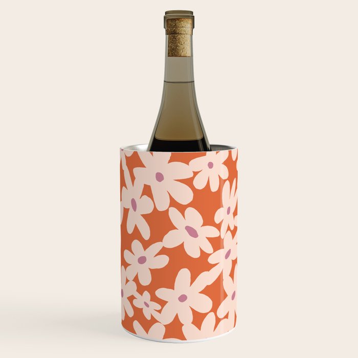 Flower power pattern Wine Chiller Gallery Image 3