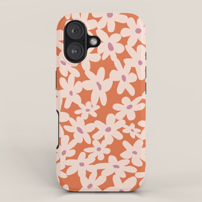 Flower power pattern iPhone Case Gallery Image 1