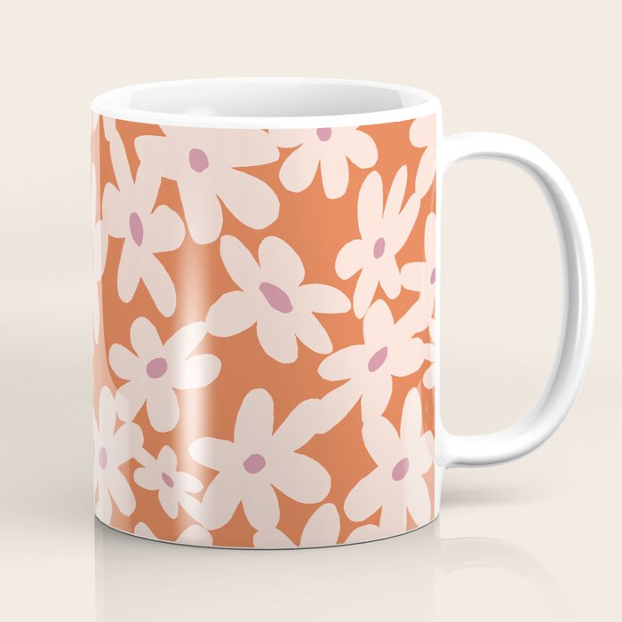 Flower power pattern Coffee Mug Gallery Image 1
