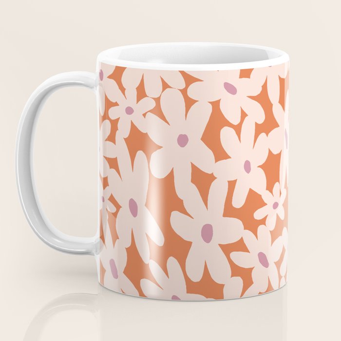 Flower power pattern Coffee Mug Gallery Image 3