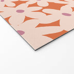 Flower power pattern Welcome Mat Gallery Image 2
