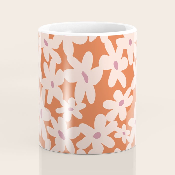 Flower power pattern Coffee Mug Gallery Image 4