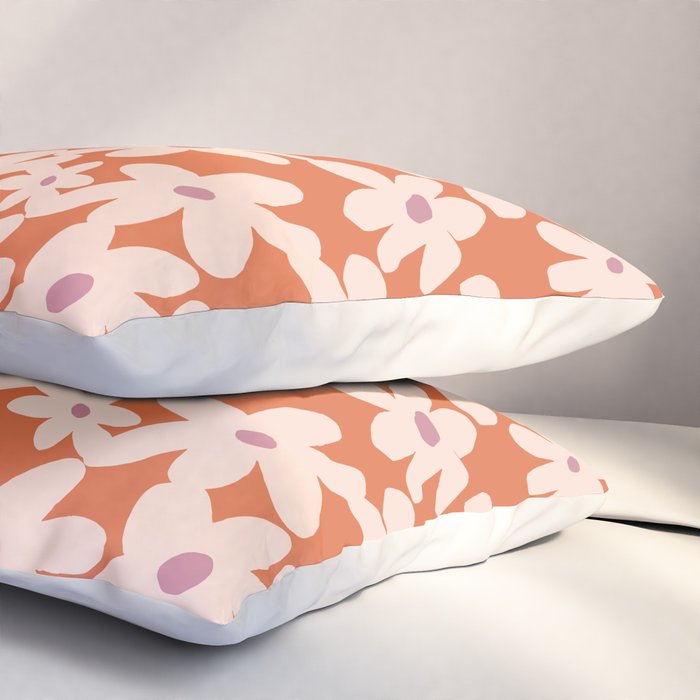 Flower power pattern Pillow Sham Gallery Image 3