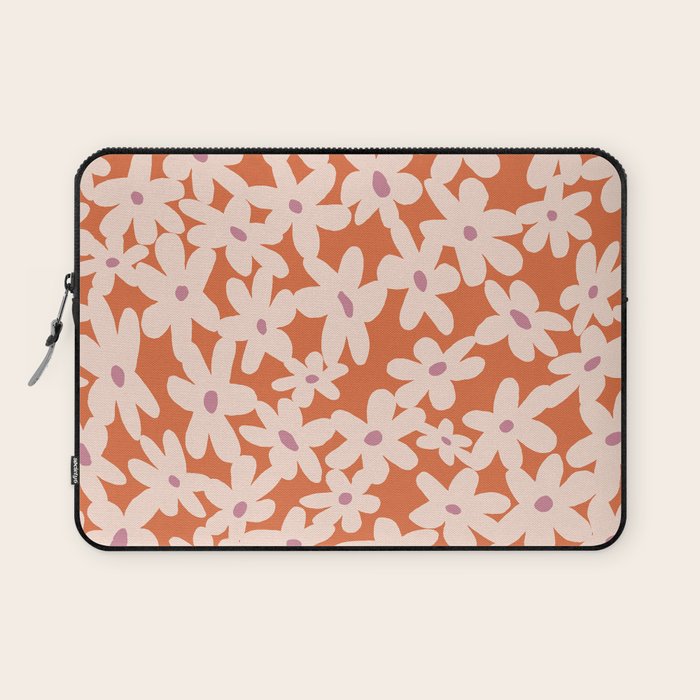 Flower power pattern Laptop Sleeve Gallery Image 1