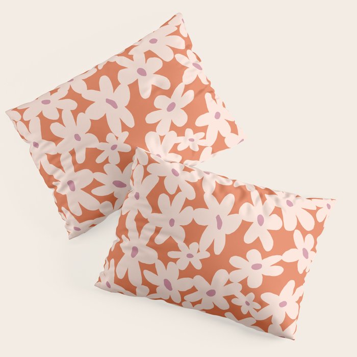 Flower power pattern Pillow Sham Gallery Image 3